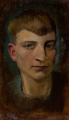 Head of Emaciated Boy by László Mednyánszky