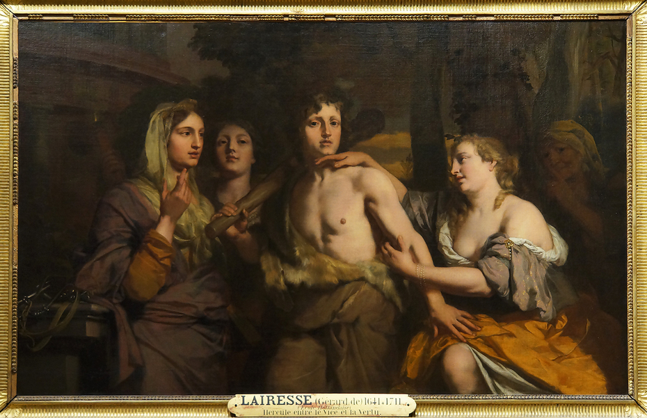 Hercules between Vice and Virtue