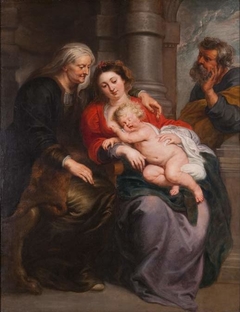 Holy Family with Saint Elisabeth by Peter Paul Rubens