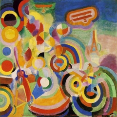 Hommage to Blériot by Robert Delaunay