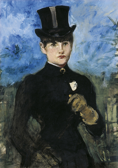 Horsewoman, Fullface by Edouard Manet
