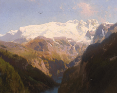 In the Mountains by Hermann Ottomar Herzog
