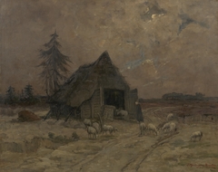 In the Veluwe: the heath of Bennekom by Sina Mesdag-van Houten