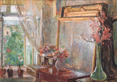 Interior by Olga Boznańska