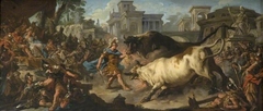 Jason Taming the Bulls of Aeetes