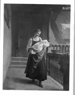 Junge Mutter und Kind by Franz Meyerheim