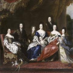 Karl XI konung av Sverige med familj by David Klöcker Ehrenstrahl