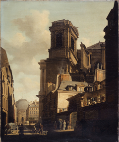 La rue du Jour en 1837 by Lambert Nollé