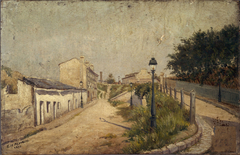 La rue du Pot-au-Lait en 1894 by Eugène de Ménorval