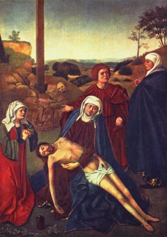 Lamentation Over The Dead Christ by Petrus Christus