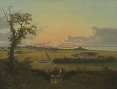 Landscape with a Stile. The Isle of Møn