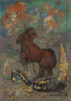 Le centaure et le dragon by Odilon Redon