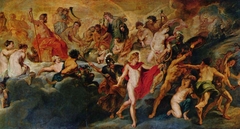 Le Conseil des dieux by Peter Paul Rubens