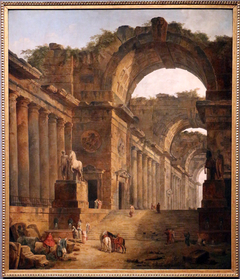 le fontane by Hubert Robert