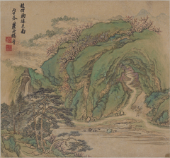 Leaf from Album of Landscape by Yang Jin