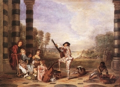 Les Charmes de la Vie by Jean-Antoine Watteau