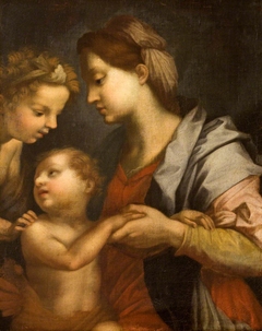 Madonna and Child with Saint John the Baptist (after del Sarto) by after Andrea del Sarto