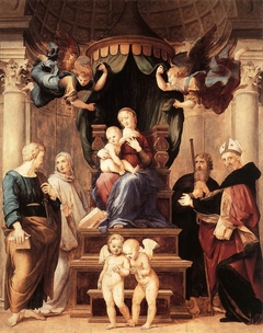 Madonna del Baldacchino by Raphael