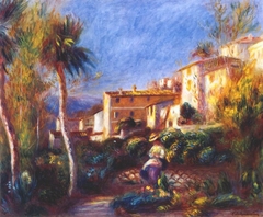 Maison de la Poste à Cagnes by Auguste Renoir