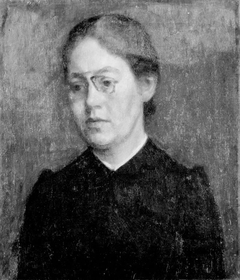 Malerinden Elisabeth Wandel by Vilhelm Hammershøi