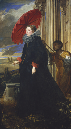 Marchesa Elena Grimaldi Cattaneo by Anthony van Dyck