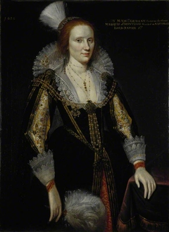 Margaret Graham, Lady Napier, d. c 1626. Sister of 1st Marquess of Montrose and wife of 1st Lord Napier