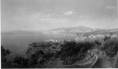 Meeresküste, Salerno by Fritz Bamberger