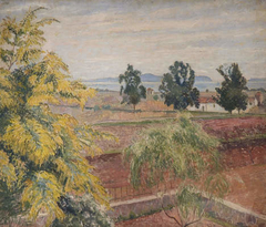Mimosa Lavendou by Lucien Pissarro