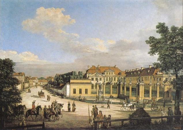 Mniszech Palace in Warsaw