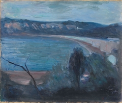 Moonlight by the Mediterranean by Edvard Munch