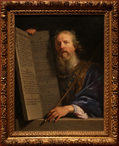 Moses Presenting the Tablets of the Law by Philippe de Champaigne