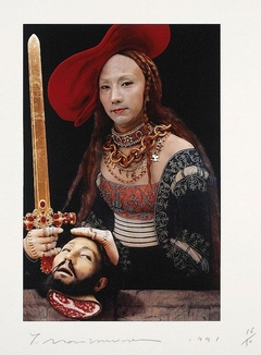 Mother I: photograph in colours by Yasumasa Morimura