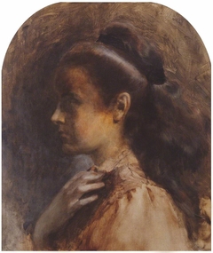 Mrs Teed, the Artist’s Daughter by William Lindsay Windus