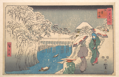 Ochanomizu by Utagawa Hiroshige