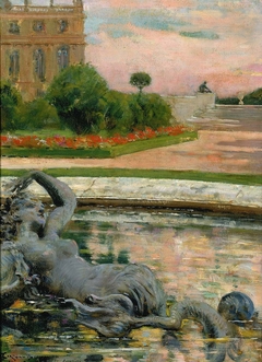 Parterre du Nord, Fontaine des Sirenes by James Carroll Beckwith