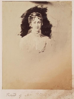 Photograph of a Portrait of Mrs Beddington, from an album compiled by Sir John Everett Millais - Rupert Potter - ABDAG012315 by Rupert William Potter