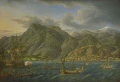 Port de Cattaro by Jean-Baptiste-François Génillion