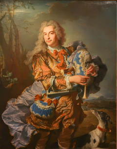 Portrait de Gaspard de Gueidan en Céladon joueur de musette