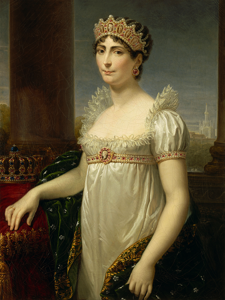 Portrait de l'Impératrice Joséphine (1763-1814), en costume de Reine d'Italie
