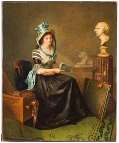 Portrait of a Female Artist