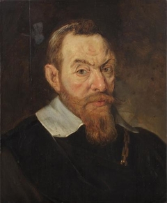 Portrait of a Man wearing a Gold Chain