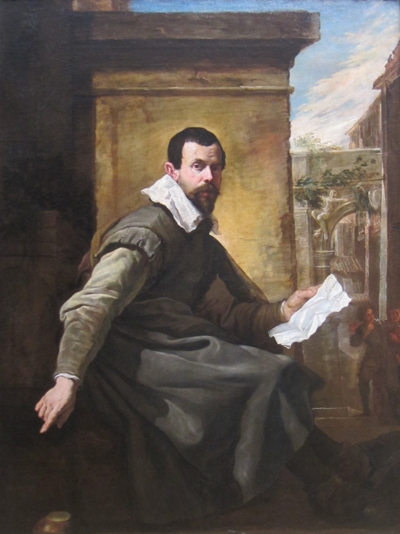 Portrait of a Man with a Sheet of Music