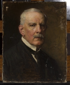 Portrait of an old man by Leopold Horovitz