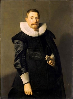 Portrait of an unknown man by Thomas de Keyser