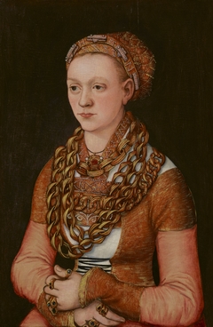Portrait of Anna Buchner, ne Lindacker by Lucas Cranach the Elder
