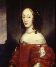 Portrait of Anna Christina de Sighers (1633-1678) by onbekend