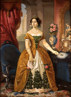 Portrait of Doña Dolores Tosta de Santa Anna by Juan Cordero de Hoyos