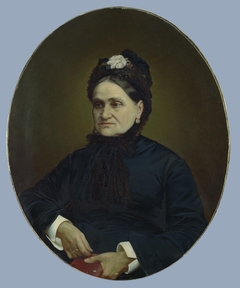Portrait of E.I. Brusnitsyna - the Wife of the Manufacturer by Anonymous Artist