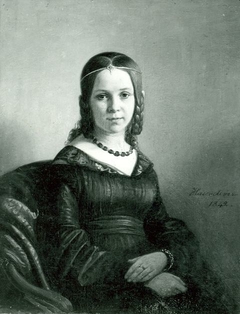 Portrait of Emilie Preyer by Johann Peter Hasenclever