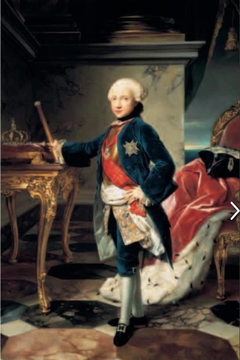 Portrait of Ferdinand IV by Anton Raphaël Mengs